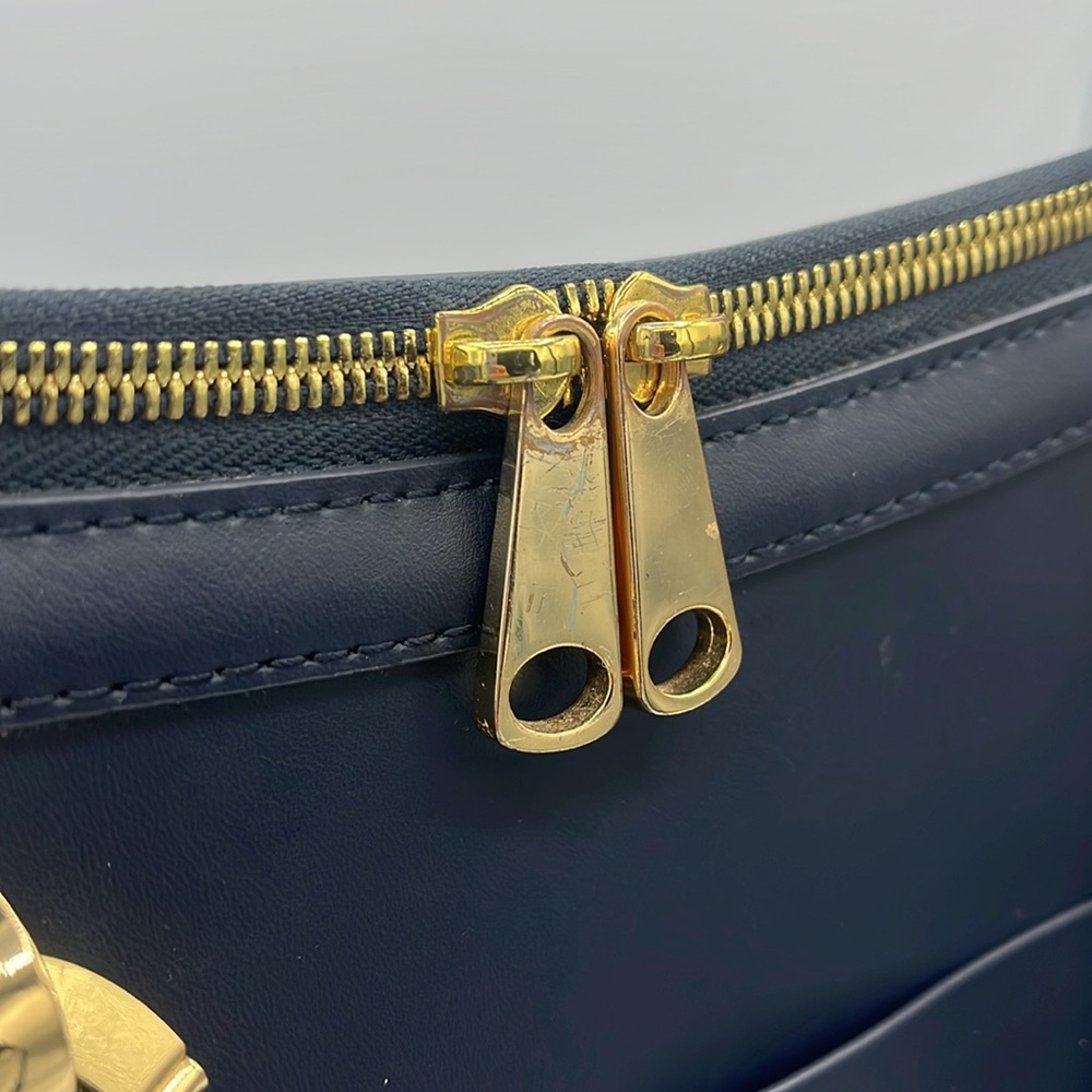 ZAC Zac Posen Eartha Iconic Jumbo Double Handle Satchel Crossbody Bag - Picture 7 of 11